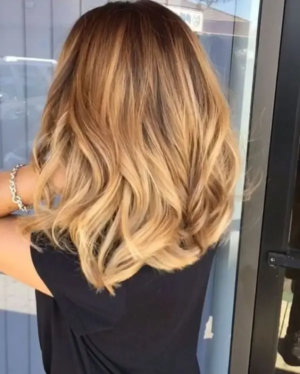 Gold Balayage