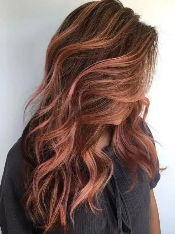 Layered Balayage Hair