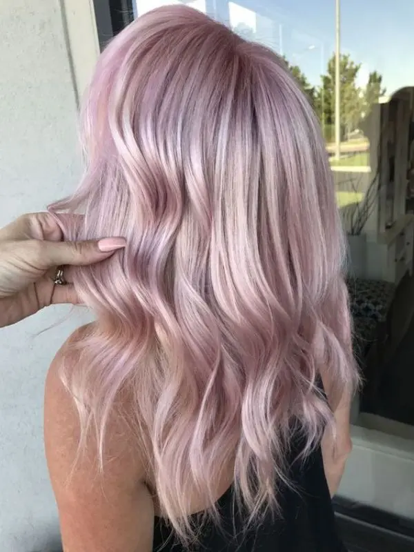 Pink Balayage Hair