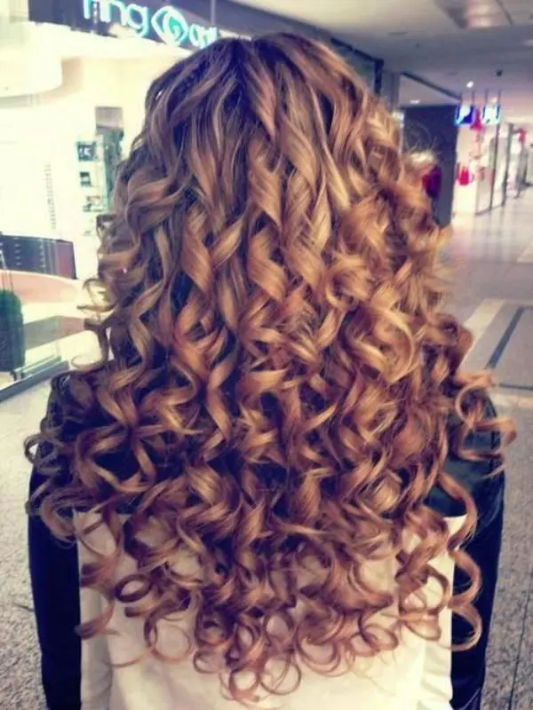 Spiral Perm Hair