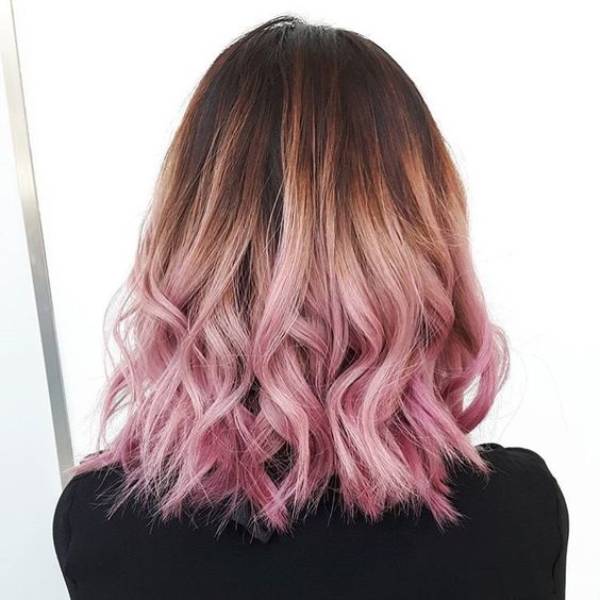 Ombre Pink Hair