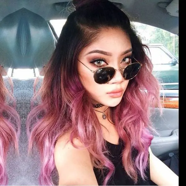 Pink Ombre Hair