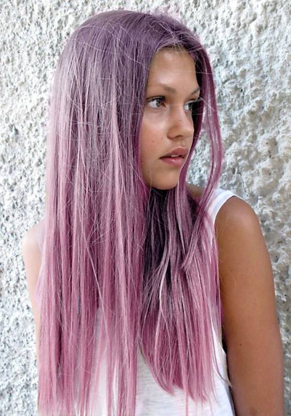 Pink Purple Hair