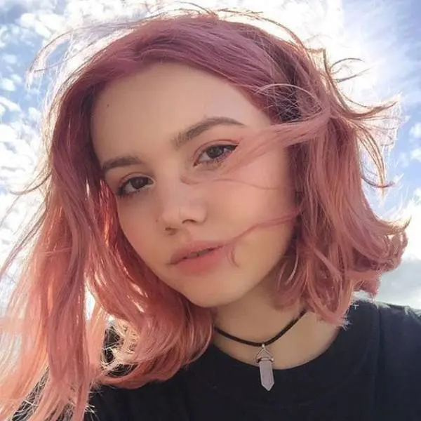 Pink Short Hair