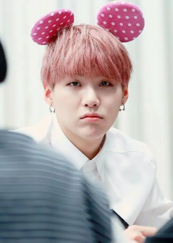 Suga Pink Hair