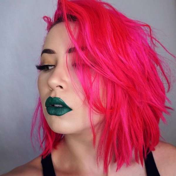 Hot Pink Hair