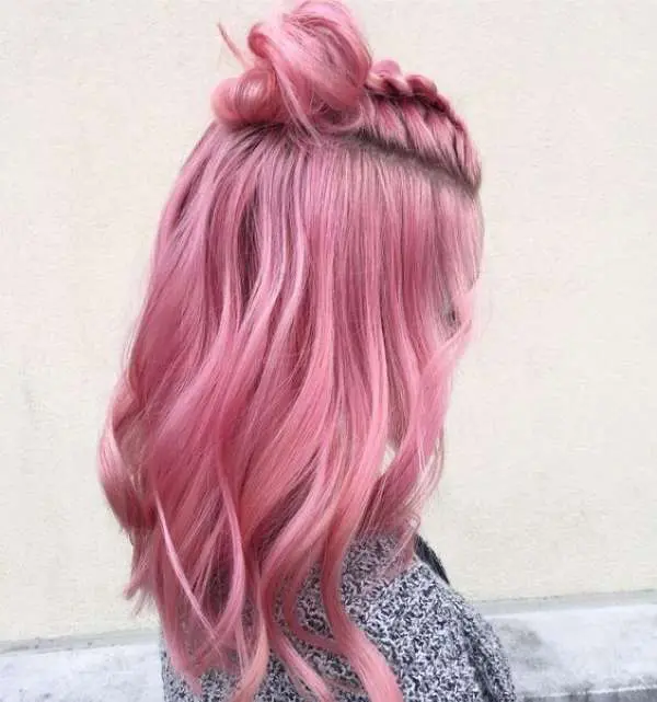 Pink Hair Color Styles