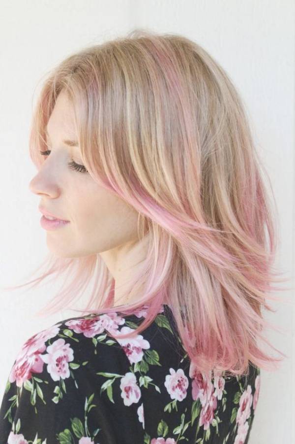 Pink Hair Ends