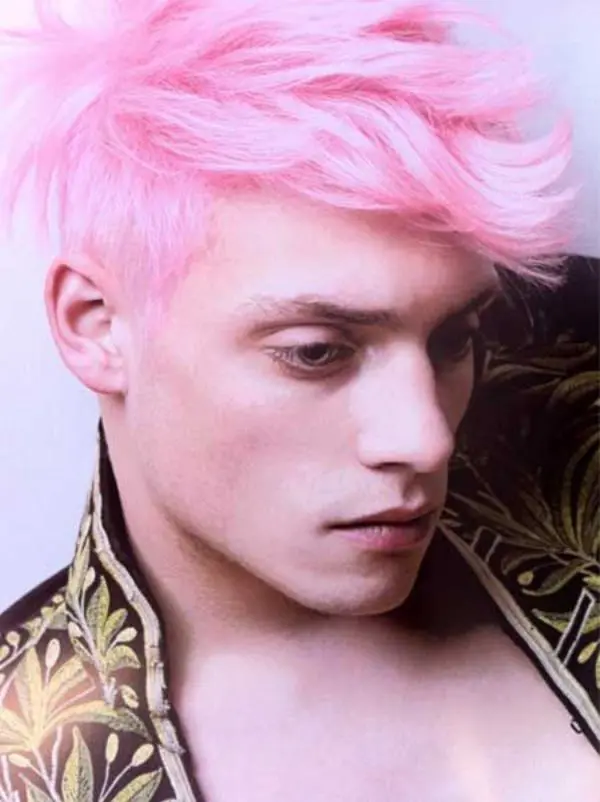 Pink Hair On Guys