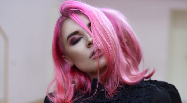 pink hair pinkish hairstyle