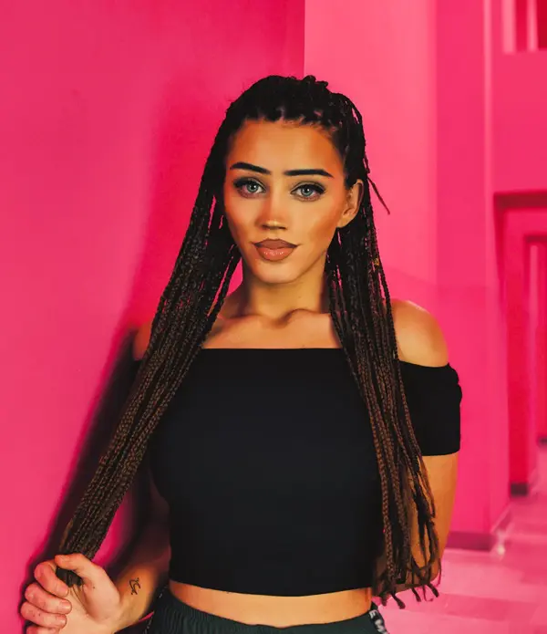 Black Braids Style