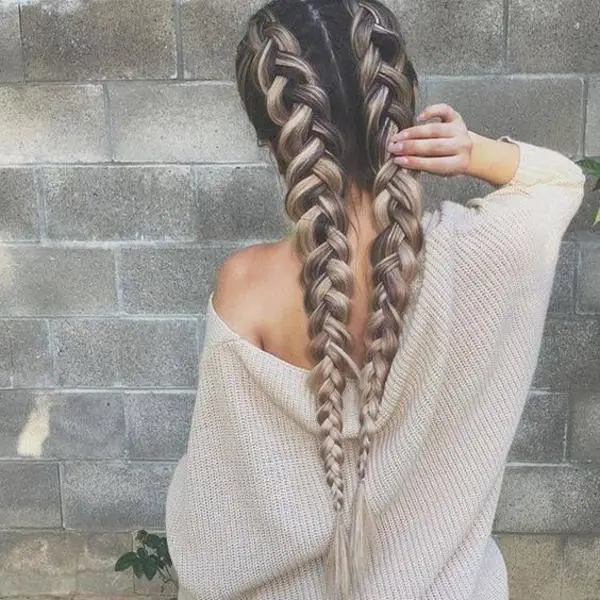 Two Goddess Braids