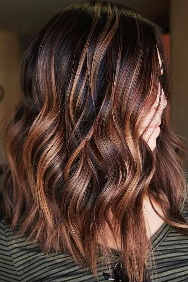 Brown Hair Color With Highlights
