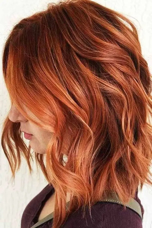 Copper Hair Highlights