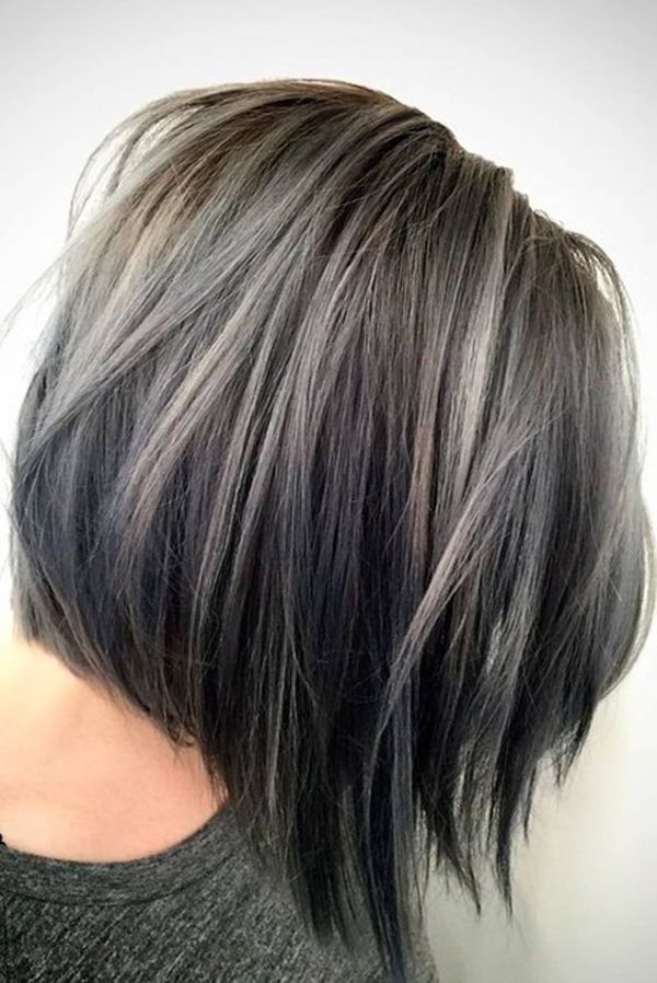 Gray Hair Highlights