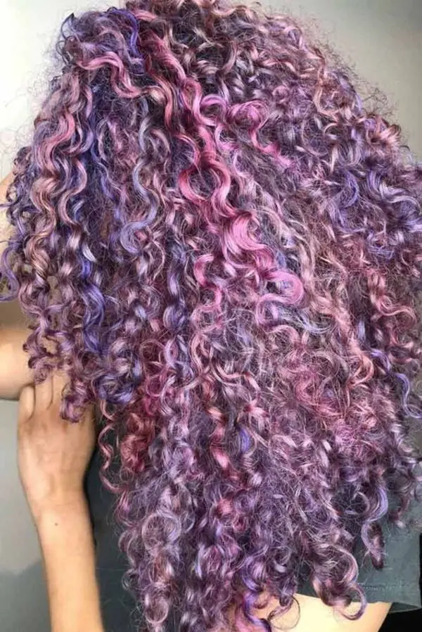 Natural Curly Hair Highlights