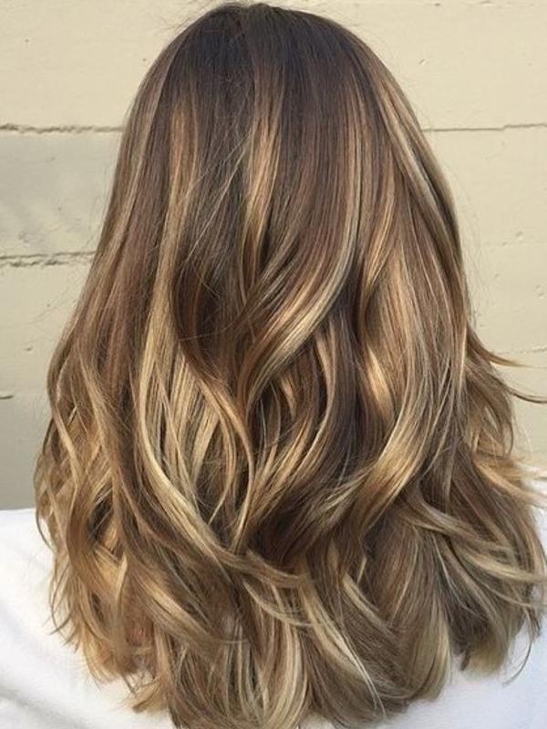 hair colour highlights