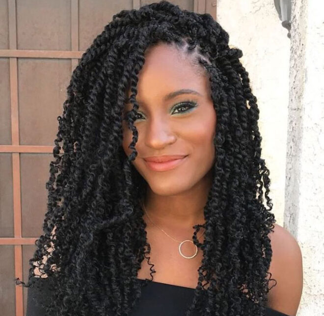 long african twist braids