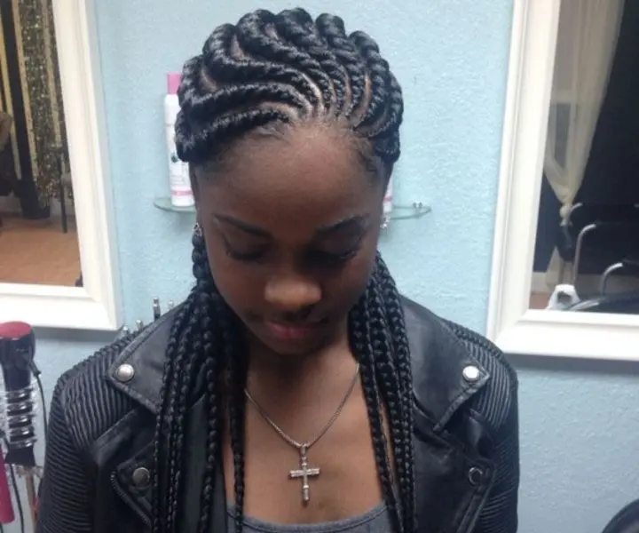 long ghana braids