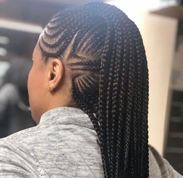 mohawk braids hairstyle