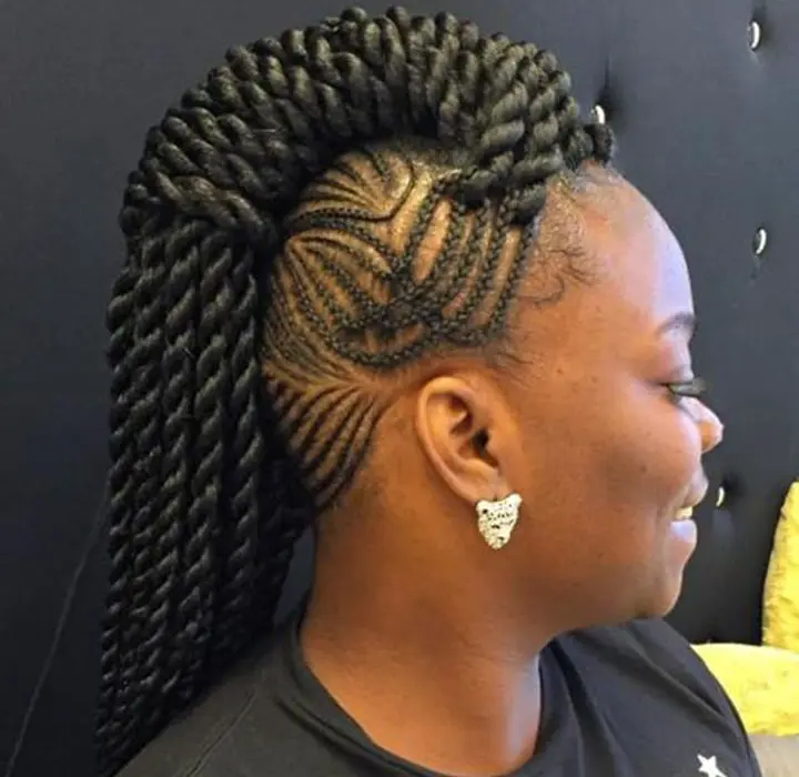 mohawk twist braids