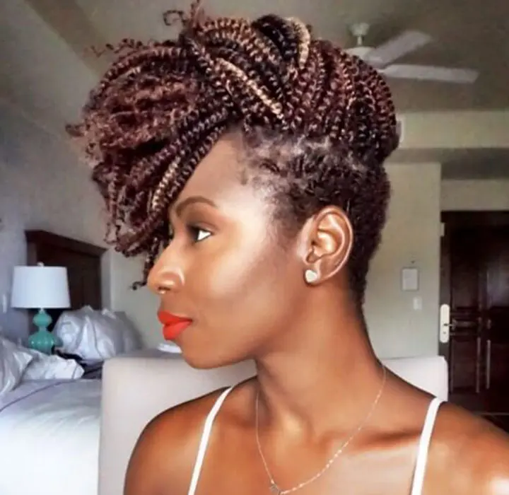 pixie kinky twist braids hairstyles