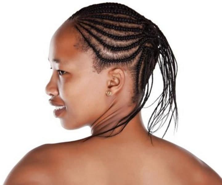 thin ghana braids