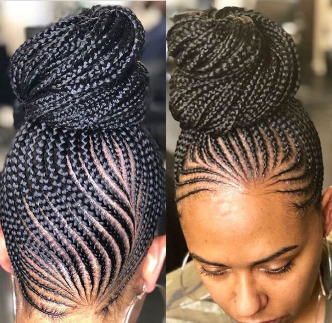 upstyle ghana braids