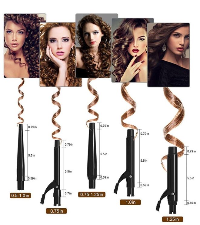 ghd creative curl wand short hair