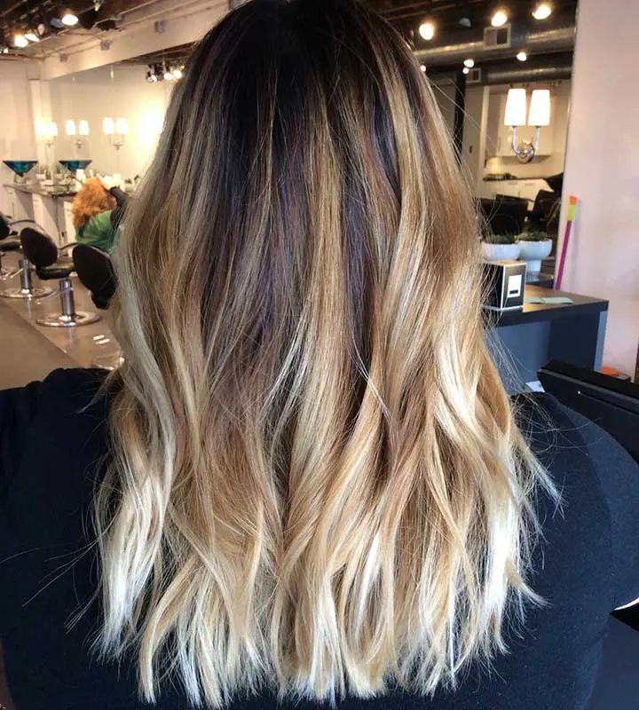 hair highlights brown with ombre highlighst