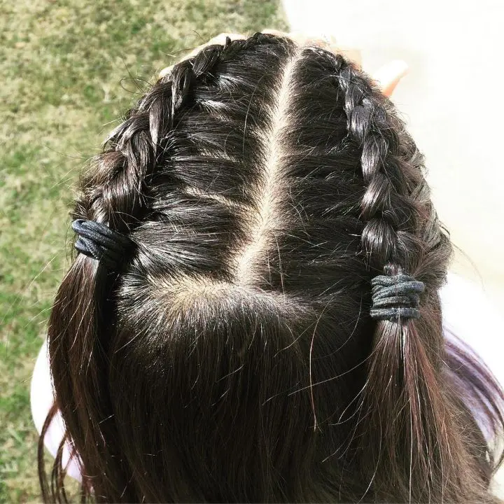 plaited hair band