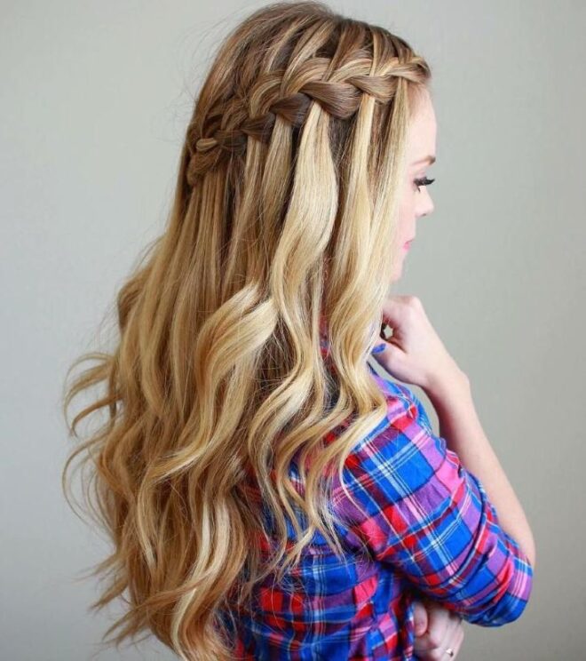 waterfall braid