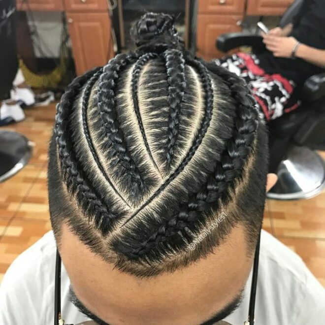 mens braids and twist