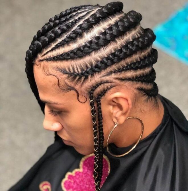 braids styles with weave
