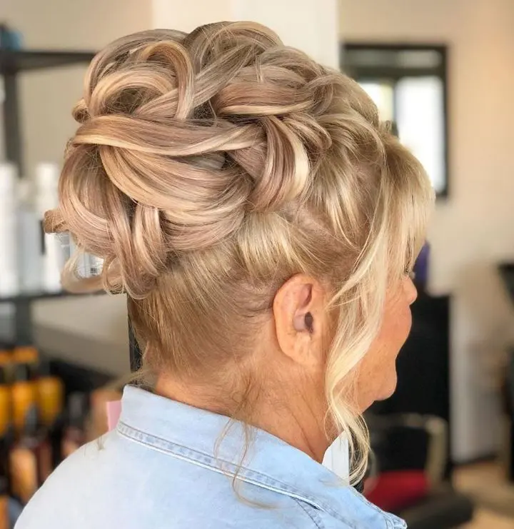 long hairstyles for mother of the bride
