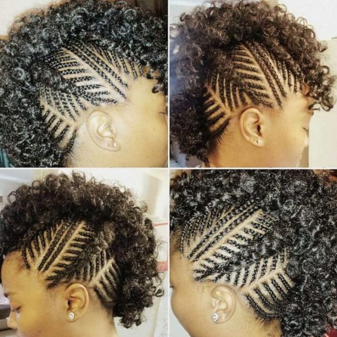 styling crochet braids