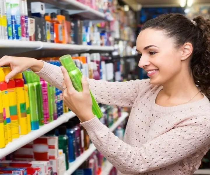 choosing shampoo and conditioner