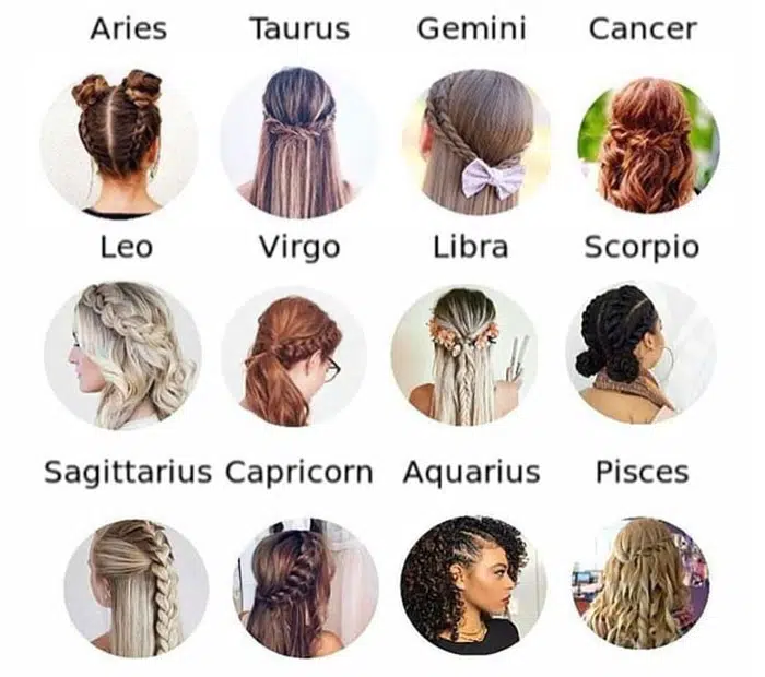 best zodiac sign hairstyles horoscope haircuts