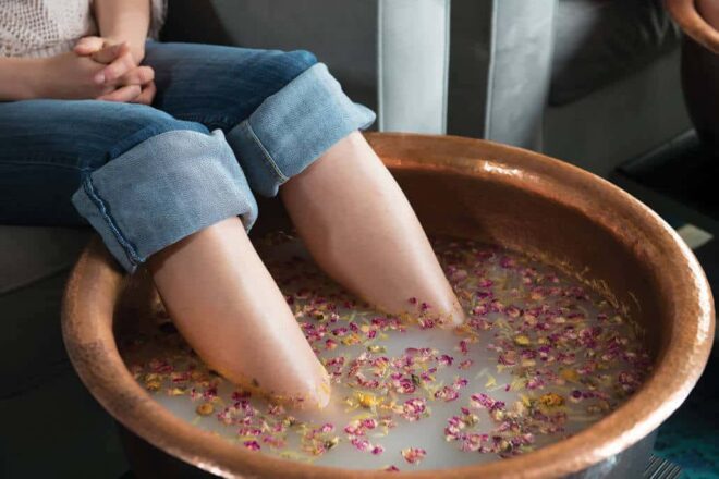 Foot Soak Closeup