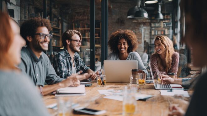 Creative People Having a Meeting